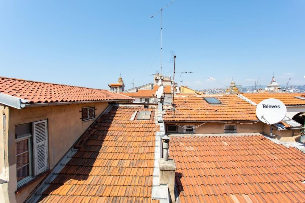 L16 Suite Malonat Vieux Nice 1 Min Mer/ 2 Chbres & Ac Esterno foto